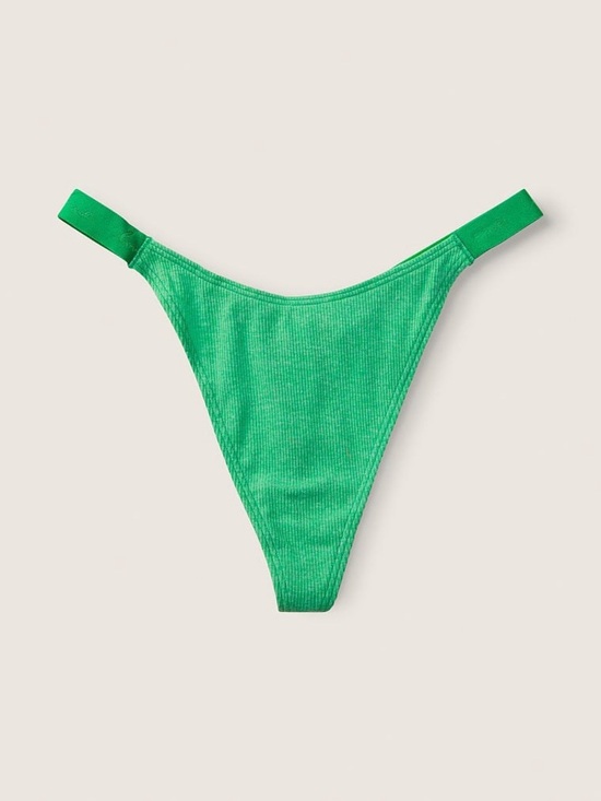PINK Victoria's Secret Other - PINK Victoria's Secret Green Ribbed Thong 🍃